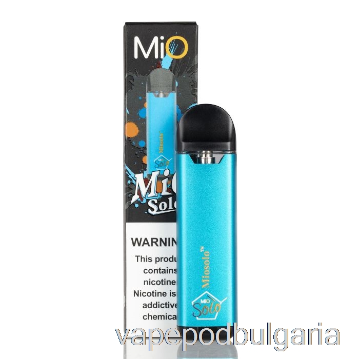 Vape 10000 Дръпки Mio Solo Refillable Device Blue